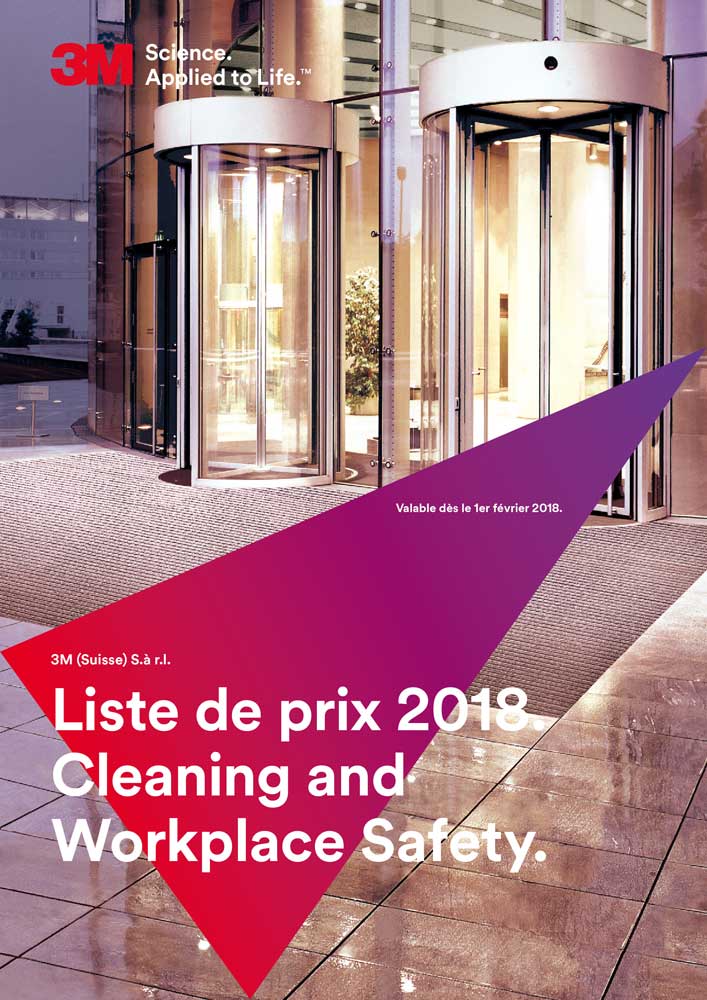 Catalogue 3M 2018 nettoyage et sécurité